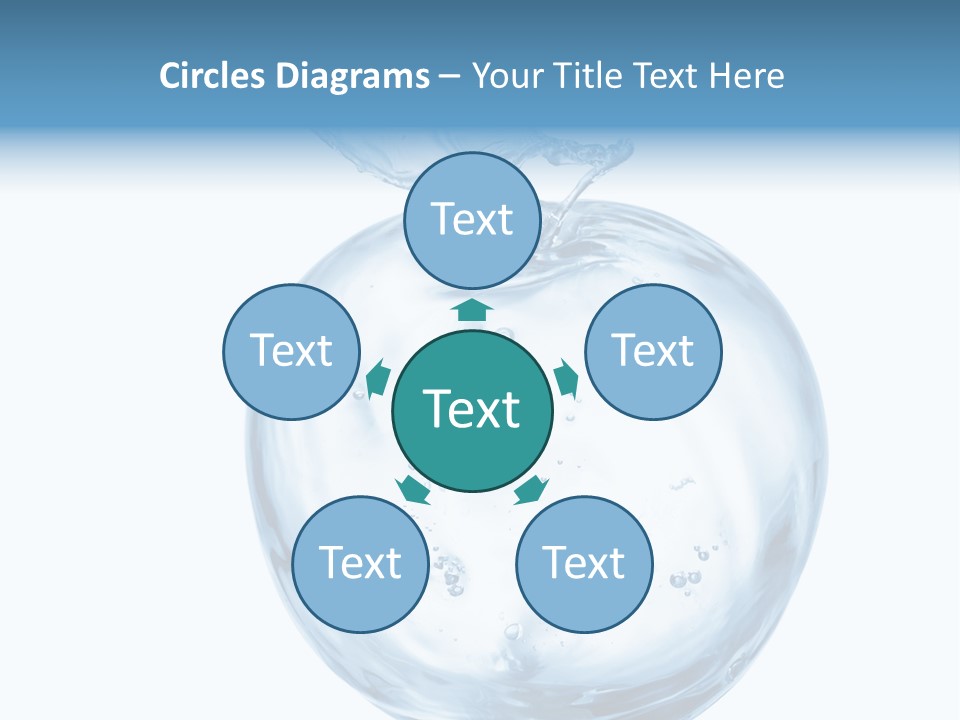 Background Water Healthy PowerPoint Template