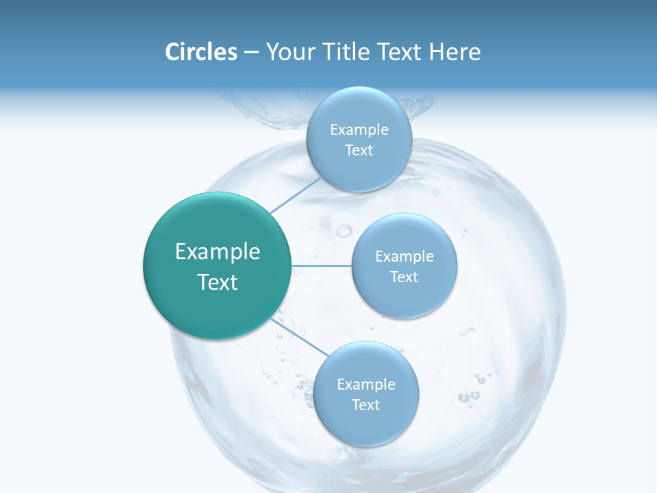 Background Water Healthy PowerPoint Template