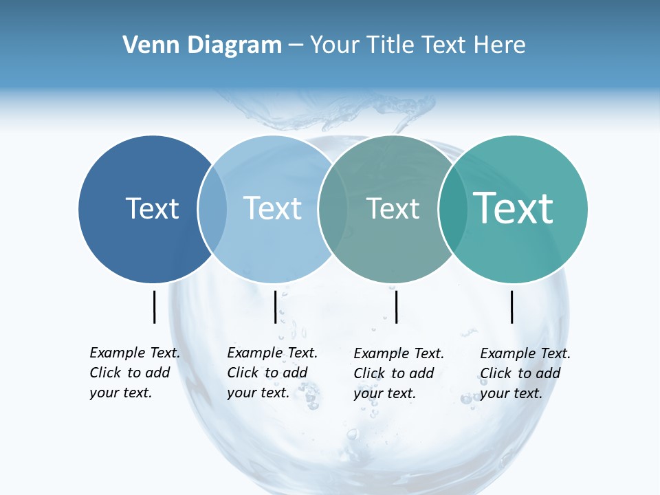 Background Water Healthy PowerPoint Template