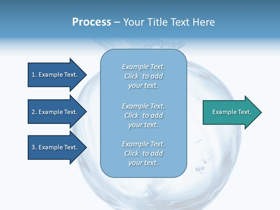 Background Water Healthy PowerPoint Template