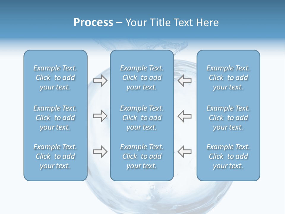 Background Water Healthy PowerPoint Template