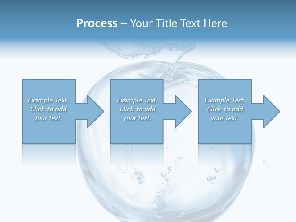 Background Water Healthy PowerPoint Template