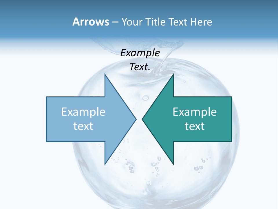 Background Water Healthy PowerPoint Template