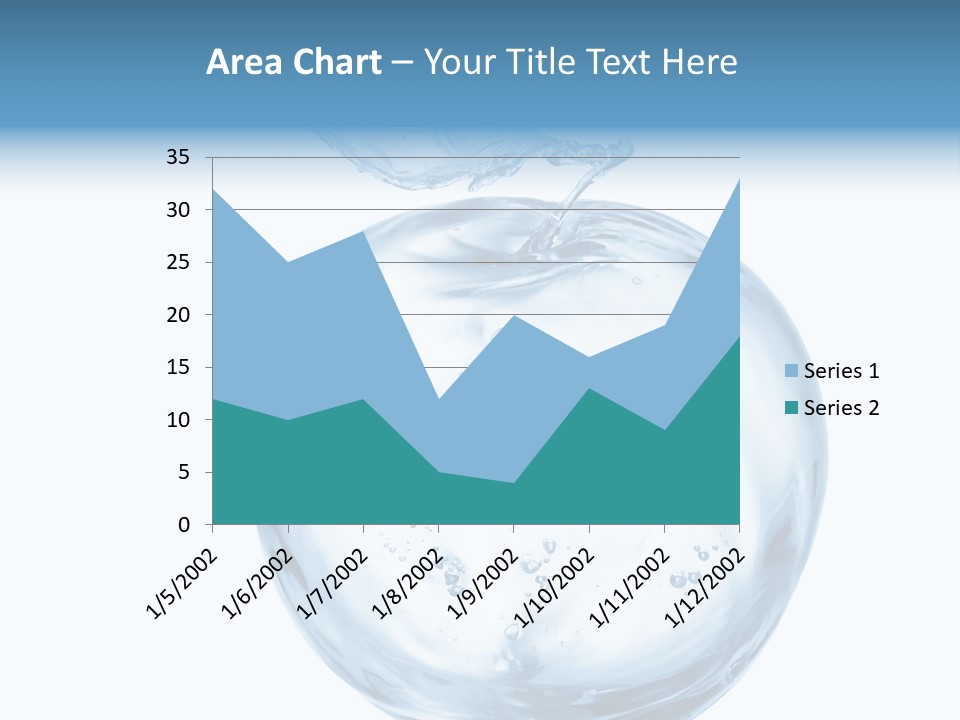 Background Water Healthy PowerPoint Template