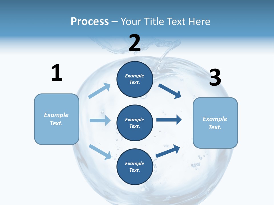 Background Water Healthy PowerPoint Template