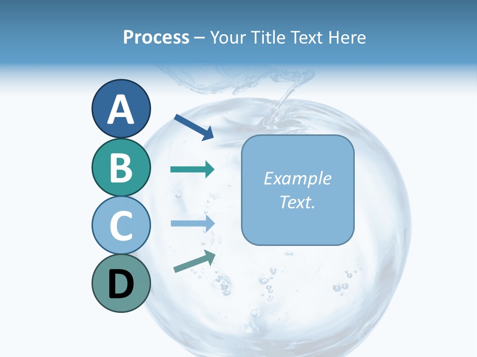 Background Water Healthy PowerPoint Template