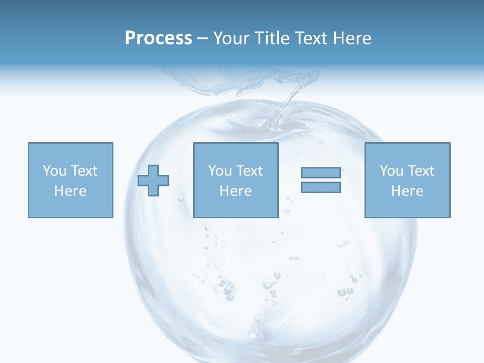 Background Water Healthy PowerPoint Template