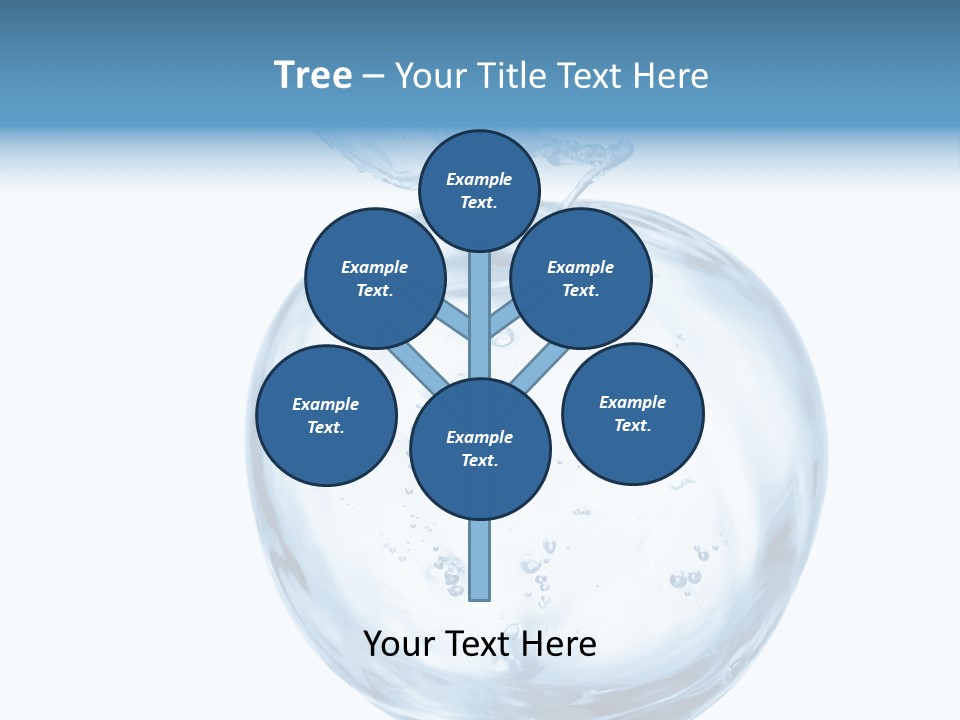 Background Water Healthy PowerPoint Template