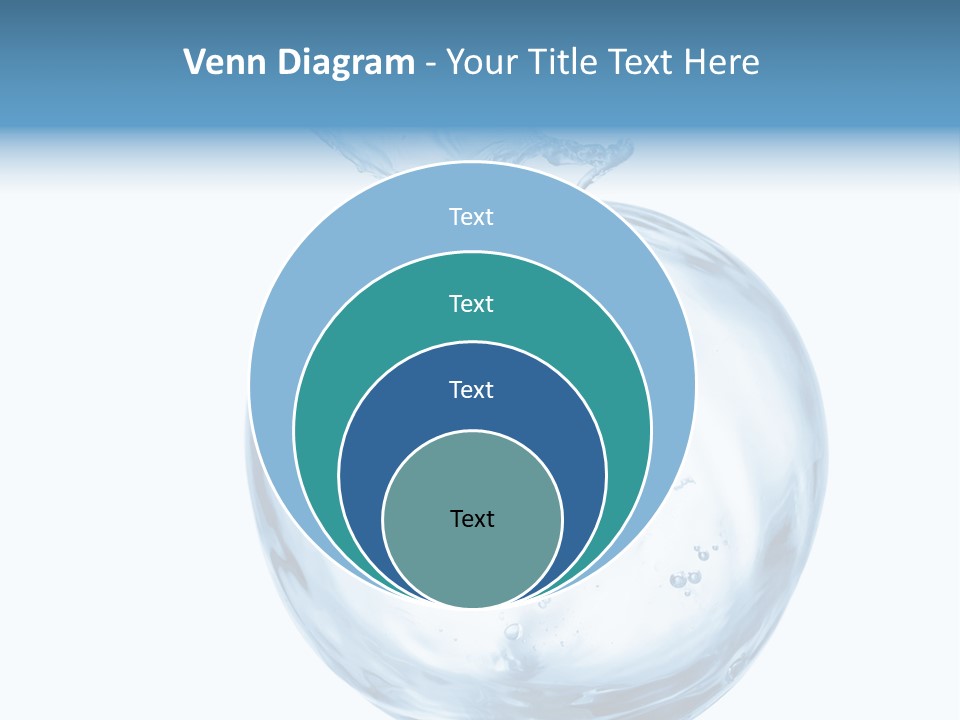 Background Water Healthy PowerPoint Template