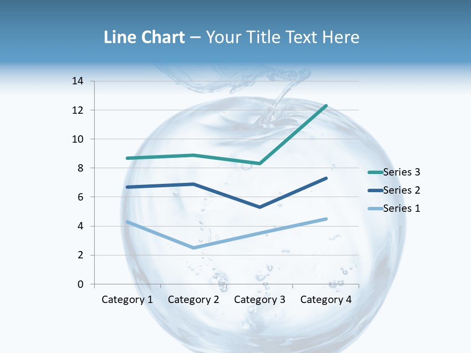 Background Water Healthy PowerPoint Template