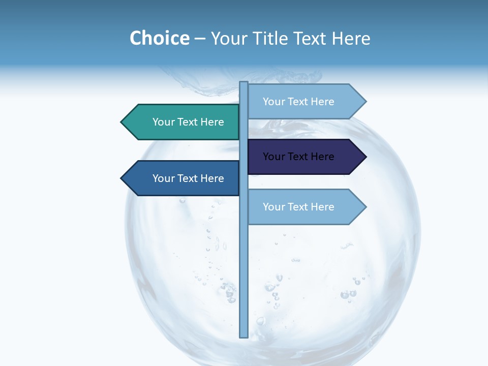 Background Water Healthy PowerPoint Template