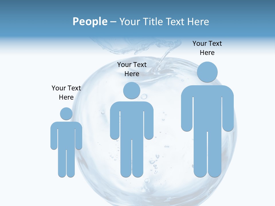 Background Water Healthy PowerPoint Template