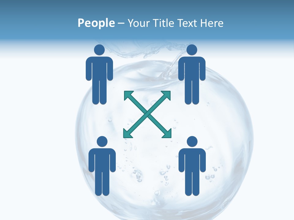 Background Water Healthy PowerPoint Template