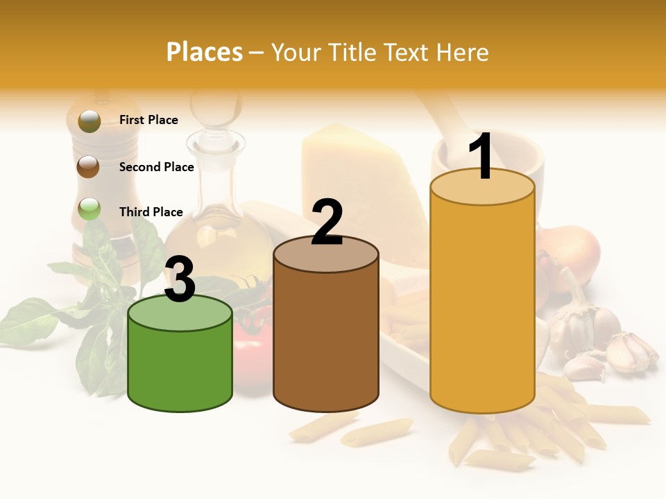 Hessian Spaghetti Tomato PowerPoint Template