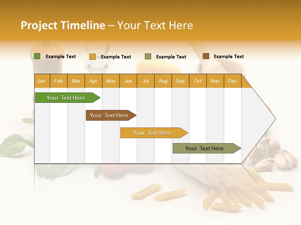 Hessian Spaghetti Tomato PowerPoint Template