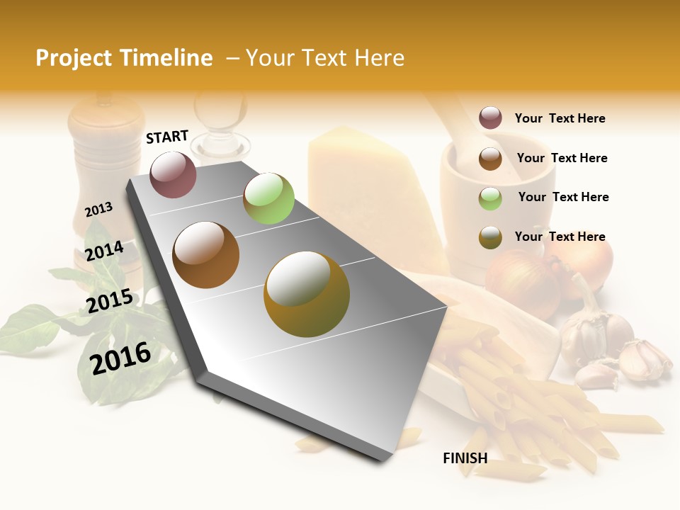 Hessian Spaghetti Tomato PowerPoint Template