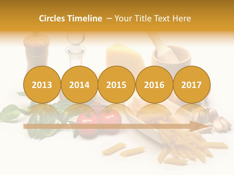 Hessian Spaghetti Tomato PowerPoint Template