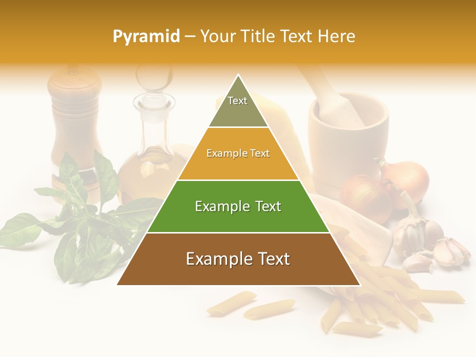 Hessian Spaghetti Tomato PowerPoint Template