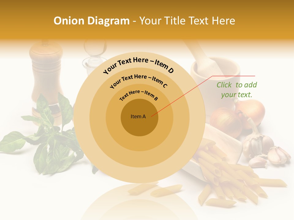 Hessian Spaghetti Tomato PowerPoint Template