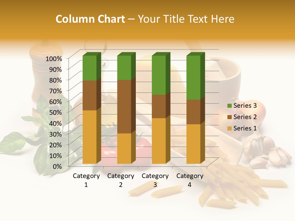 Hessian Spaghetti Tomato PowerPoint Template