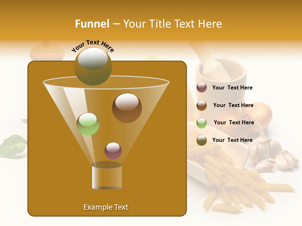 Hessian Spaghetti Tomato PowerPoint Template