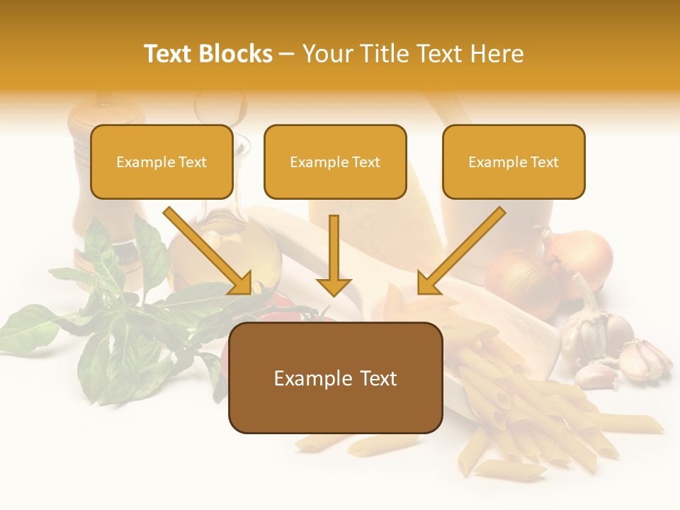 Hessian Spaghetti Tomato PowerPoint Template