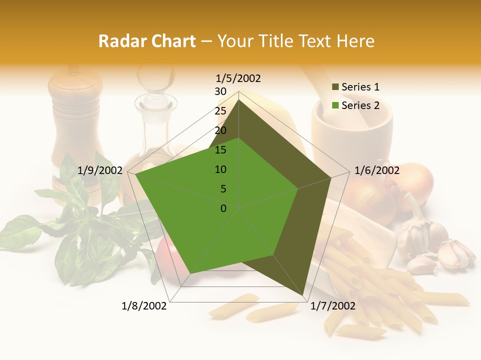 Hessian Spaghetti Tomato PowerPoint Template