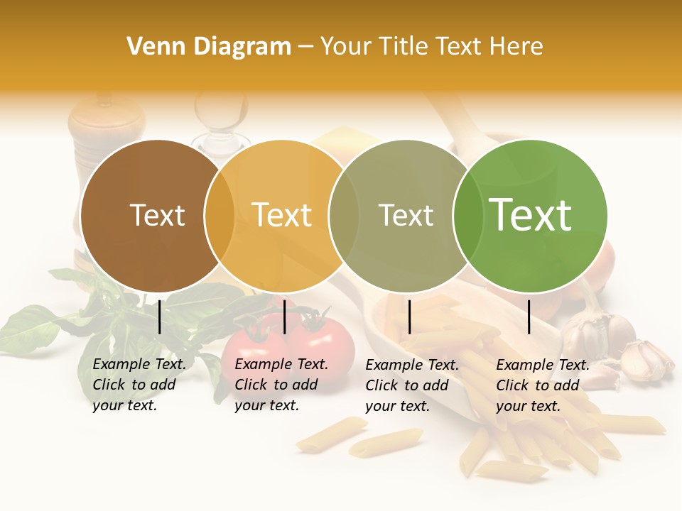 Hessian Spaghetti Tomato PowerPoint Template