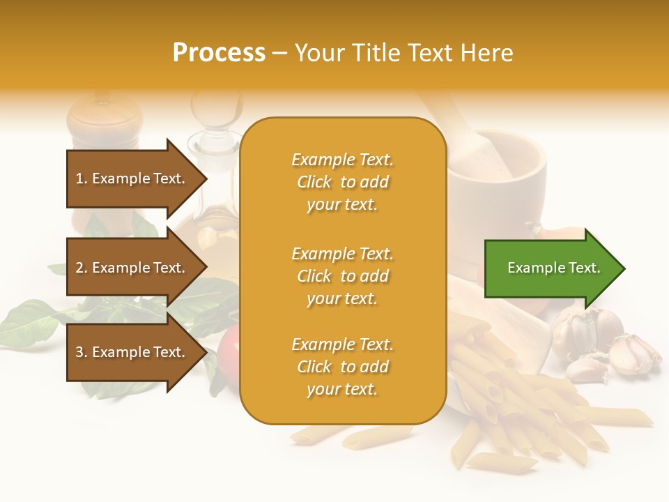 Hessian Spaghetti Tomato PowerPoint Template