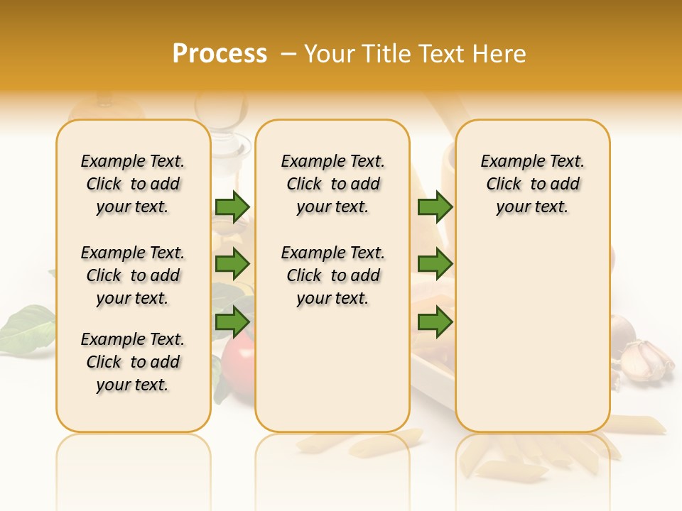 Hessian Spaghetti Tomato PowerPoint Template