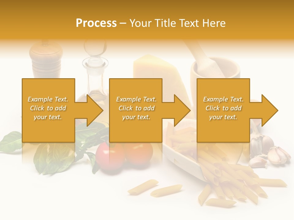 Hessian Spaghetti Tomato PowerPoint Template
