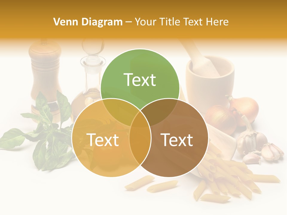 Hessian Spaghetti Tomato PowerPoint Template