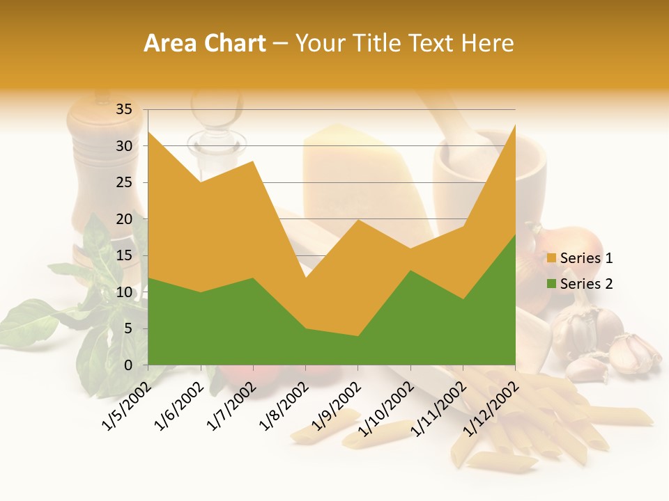 Hessian Spaghetti Tomato PowerPoint Template