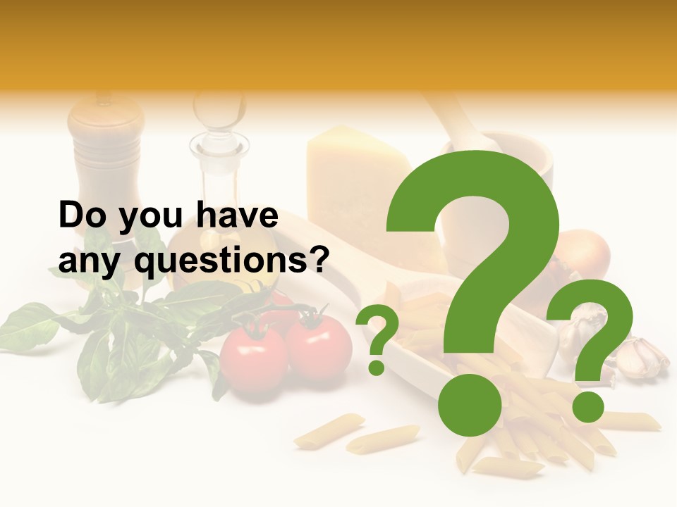 Hessian Spaghetti Tomato PowerPoint Template