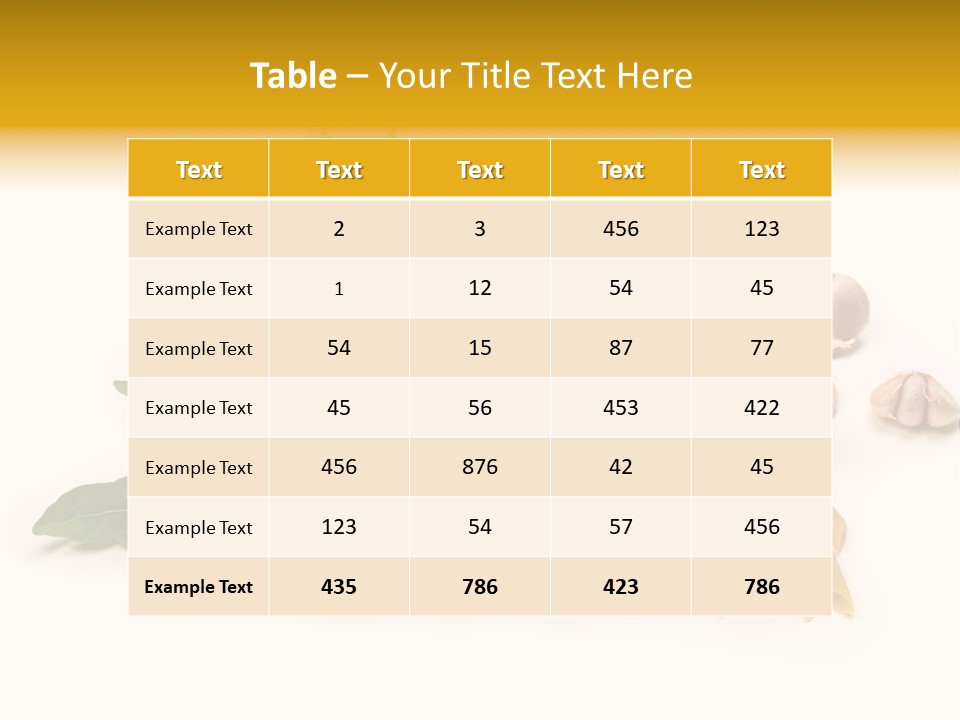 Cooking Cuisine Culinary PowerPoint Template