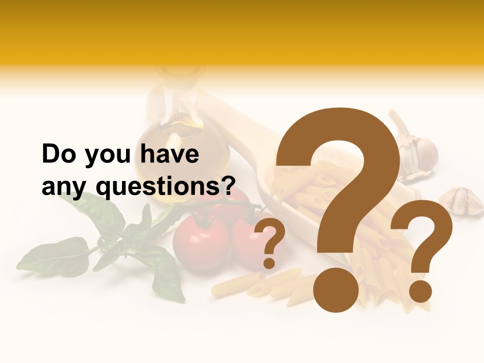 Cooking Cuisine Culinary PowerPoint Template