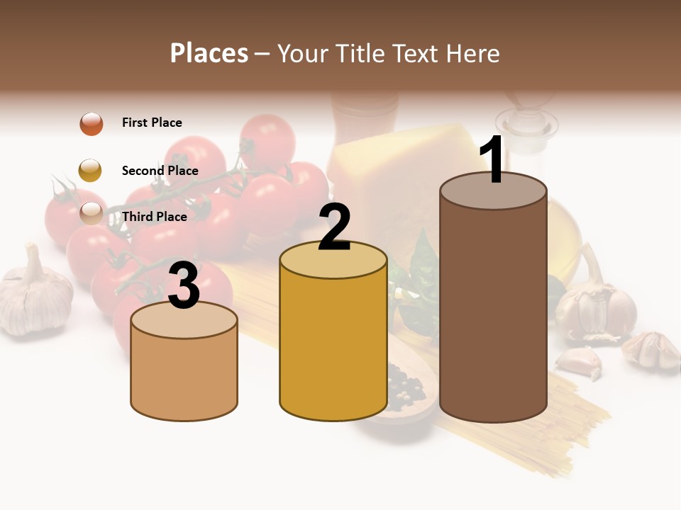 Pestle Freshness Spaghetti PowerPoint Template