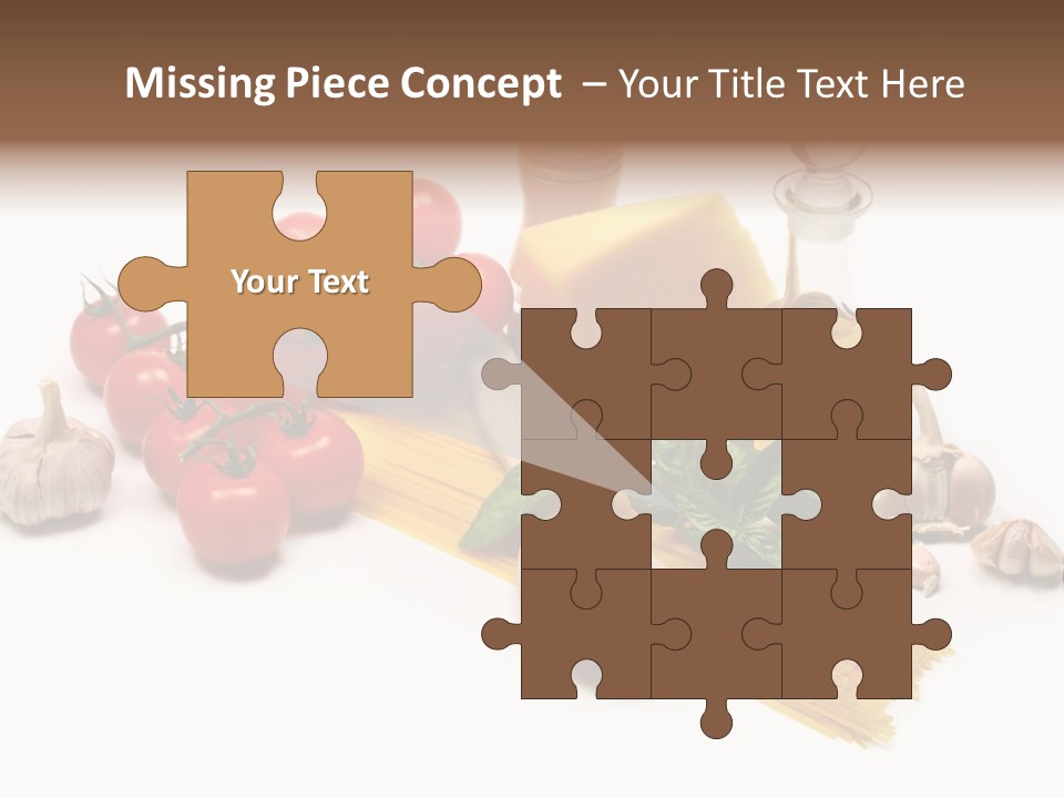 Pestle Freshness Spaghetti PowerPoint Template