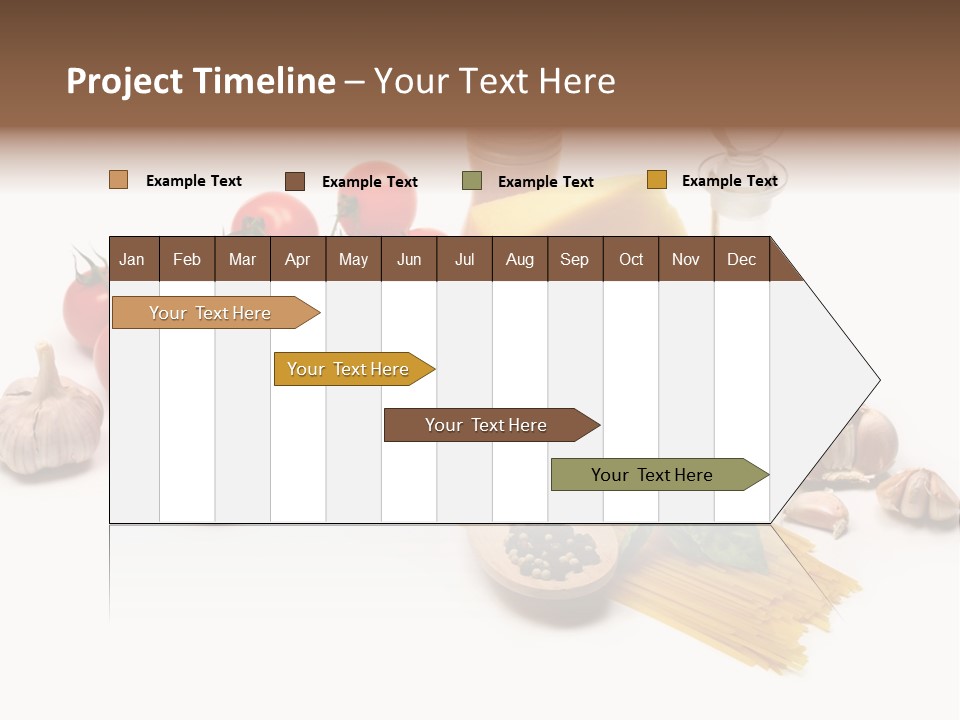Pestle Freshness Spaghetti PowerPoint Template
