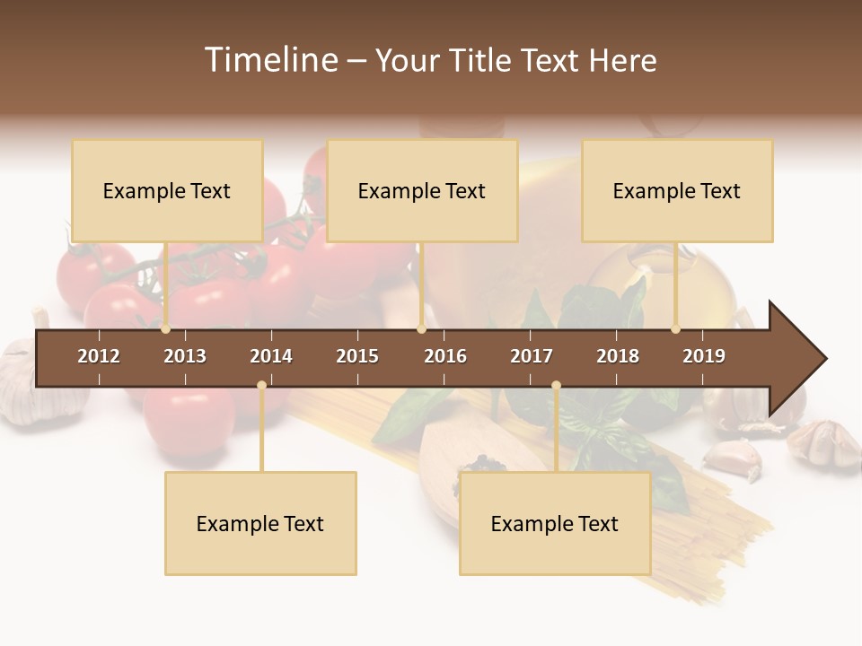 Pestle Freshness Spaghetti PowerPoint Template