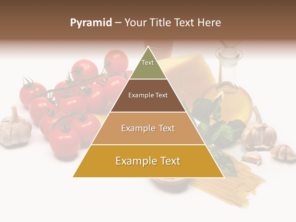 Pestle Freshness Spaghetti PowerPoint Template