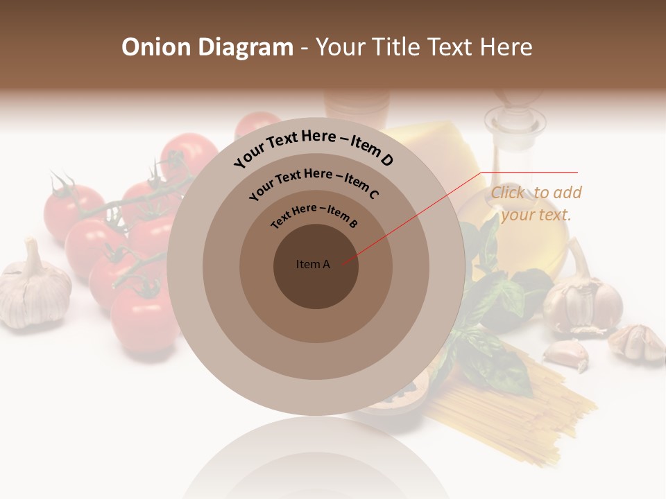 Pestle Freshness Spaghetti PowerPoint Template