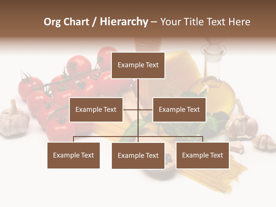 Pestle Freshness Spaghetti PowerPoint Template