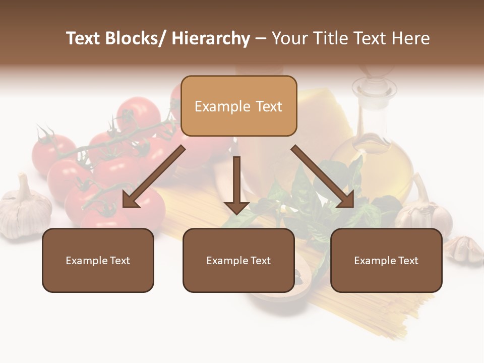 Pestle Freshness Spaghetti PowerPoint Template