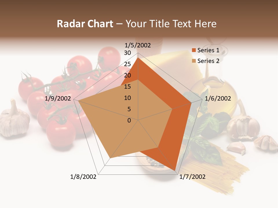 Pestle Freshness Spaghetti PowerPoint Template