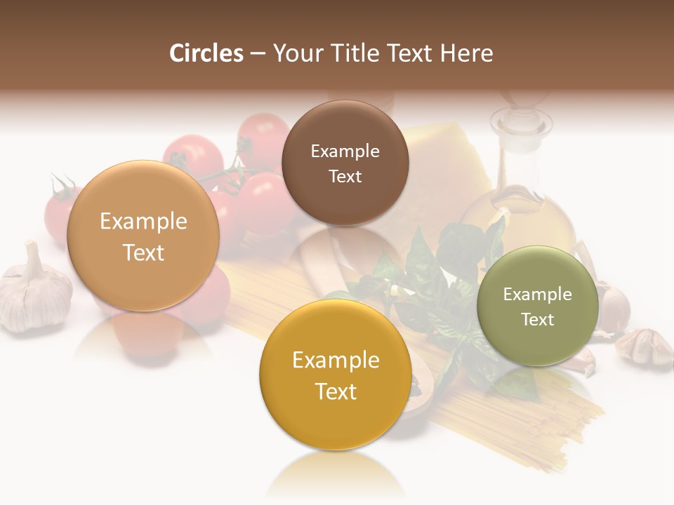 Pestle Freshness Spaghetti PowerPoint Template