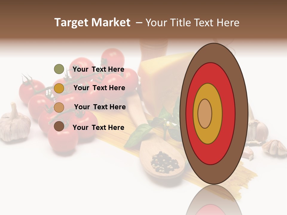 Pestle Freshness Spaghetti PowerPoint Template