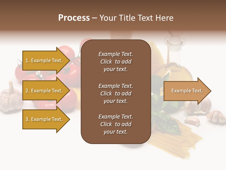 Pestle Freshness Spaghetti PowerPoint Template