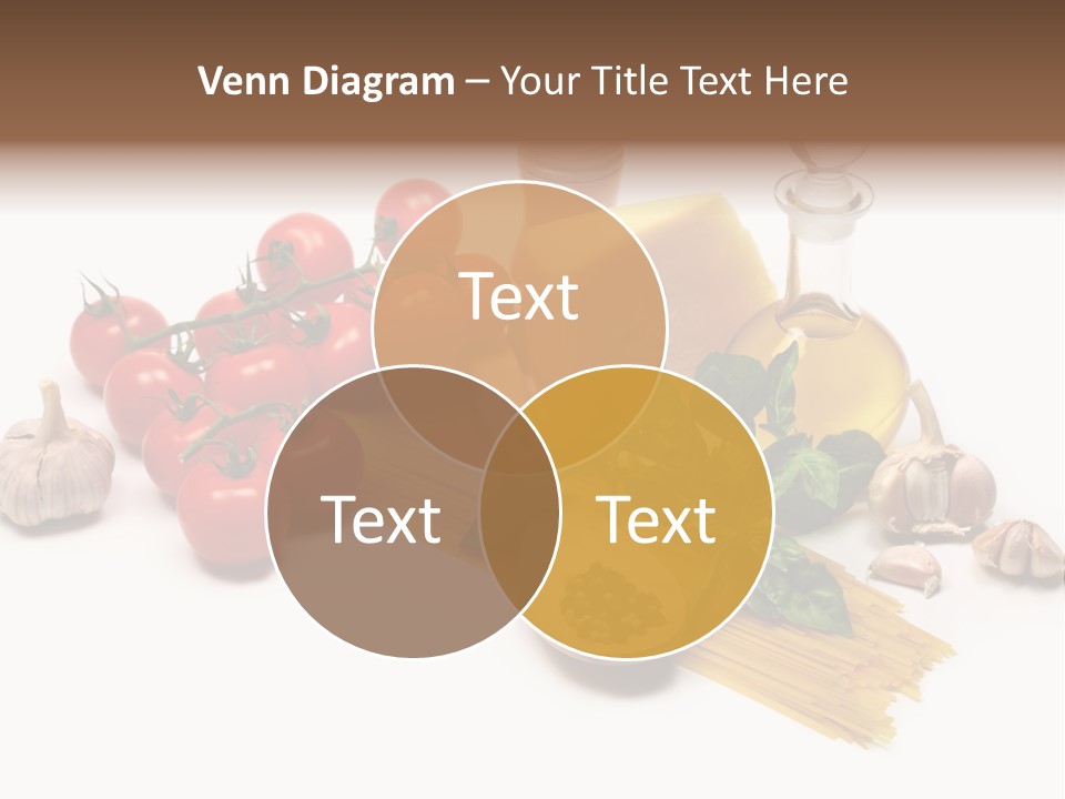 Pestle Freshness Spaghetti PowerPoint Template