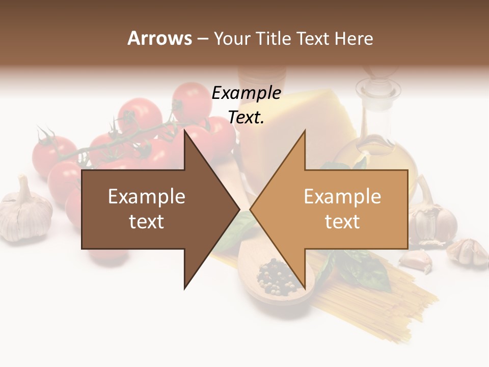 Pestle Freshness Spaghetti PowerPoint Template